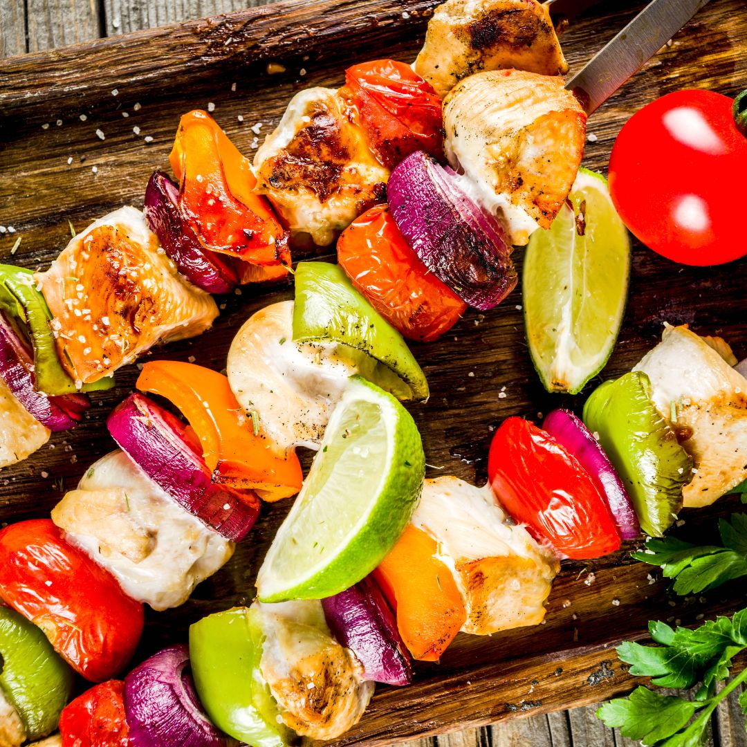 Perfect BBQ Ribs, Fresh Veggie Skewers, Elegant Smoked Salmon, and Hom ...