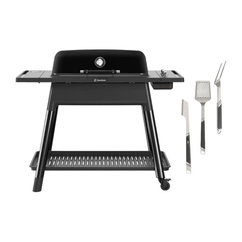 Everdure Furnace Gen III Black Incl. Premium Toolkit Gas BBQ 30-37m Bar