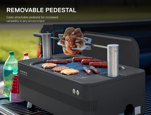 Barbacoa de Carbón Fusion All Black 2024