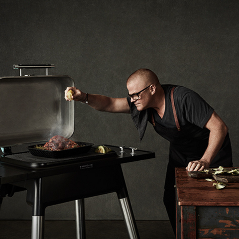 Gasbarbecue Force van Everdure by Heston Blumenthal met elektrische ontsteking. Everdure Store is de officiële Everdure store van Nederland!