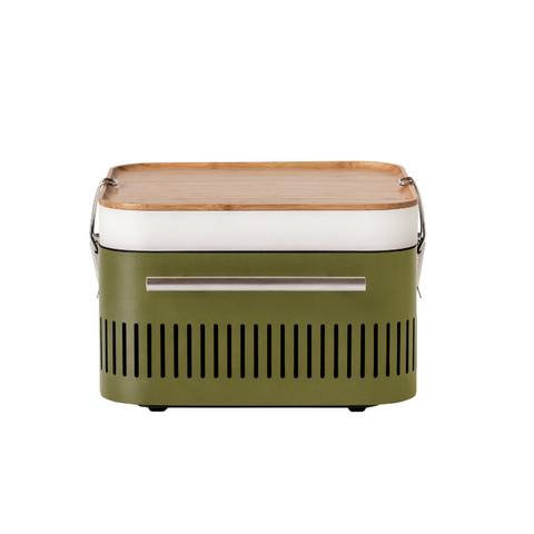 Houtskoolbarbecue Cube van Everdure by Heston Blumenthal. Handig voor in het park, op het strand of in de camper of caravan. My Cool Kitchen is premium specialist in Everdure by Heston Blumenthal.