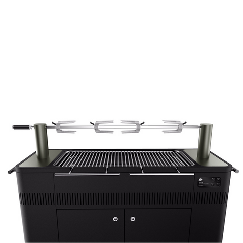 Houtskool barbecue Hub II van Everdure by Heston Blumenthal met elektrische ontsteking. Everdure Store is de officiële Everdure store van Nederland.